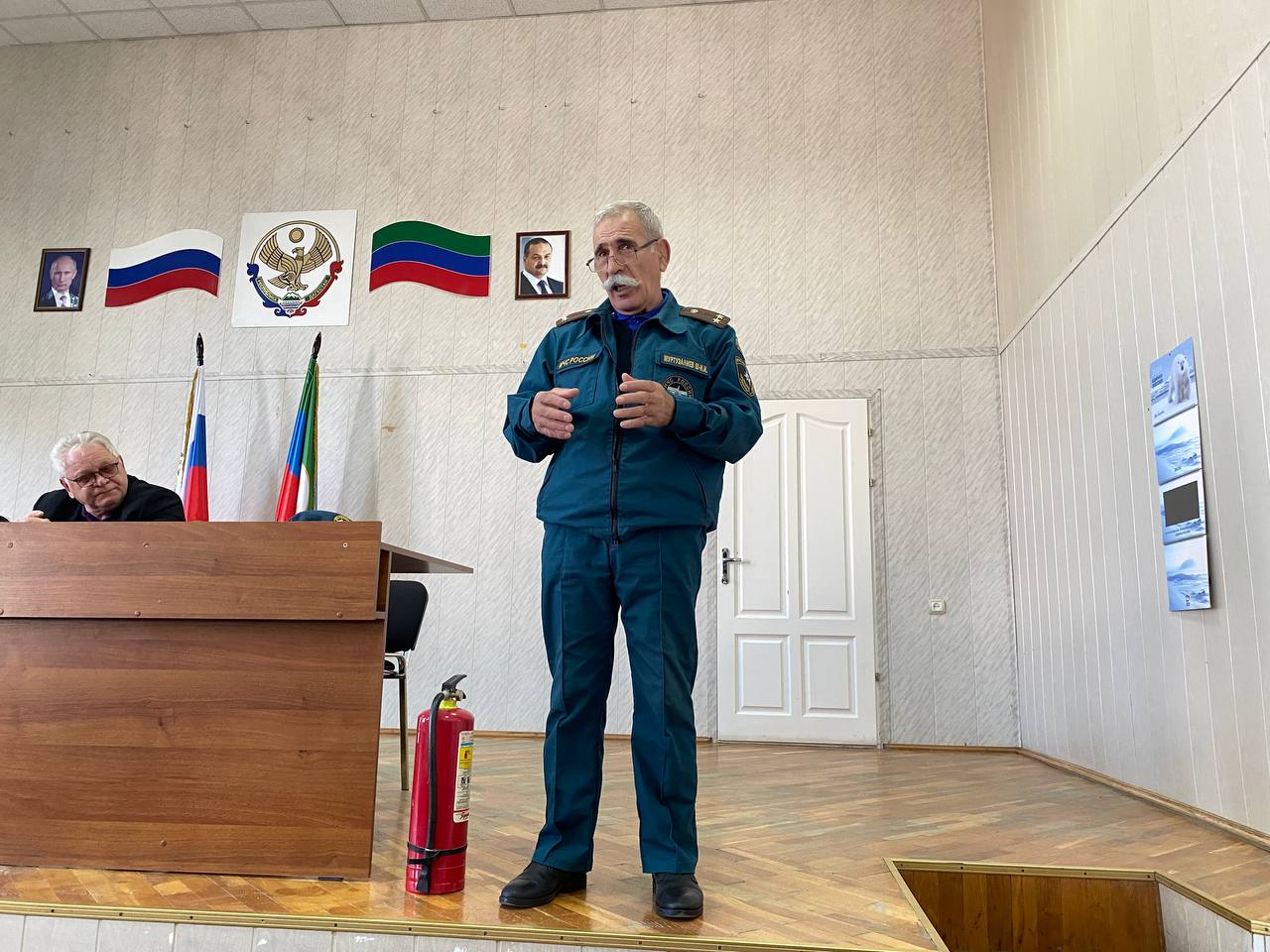 Обучающий семинар от специалистов УМЦ МЧС Дагестана в Карабудахкентском районе